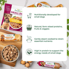 Freshpet Fresh Dog Food, Small Dog Chicken Recipe, Small Bites Freshly Roasted Meals, 1 lb.