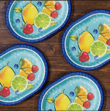 Berkley Jensen Summer Oval Paper Plates, 50 ct.