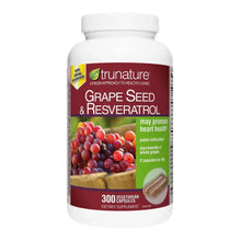 trunatureGrapeseedwithResveratrol_300Capsules - USA Mega Market