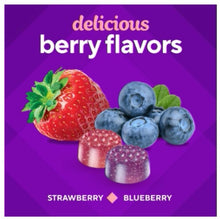 Gomitas multivitamínicas para mujer Vitafusion, vitaminas diarias para mujer, sabor a frutos rojos, 150 unidades