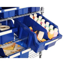 warehouse-24-bin-rolling-storage-rack-bins-storing-paint-bottles-craft-supplies - USA Mega Market