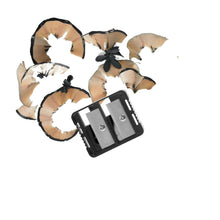 wet n wild Dual Pencil Sharpener Dual-Pencil Eyeliner, Essential Tool , 5 ct
