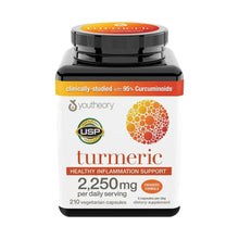 youtheoryTurmericHealthyInflammationSupport2250mg_210VegetarianCapsules - USA Mega Market