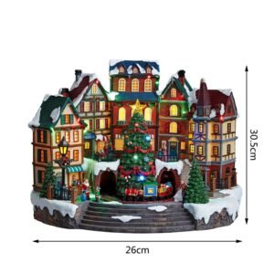 Member's Mark 12" Pre-Lit Musical Village