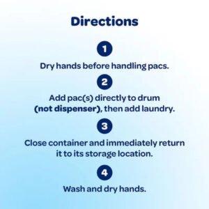 All Mighty Pacs Laundry Detergent, Free Clear for Sensitive Skin (120 Ct.) - Brands For Less USA