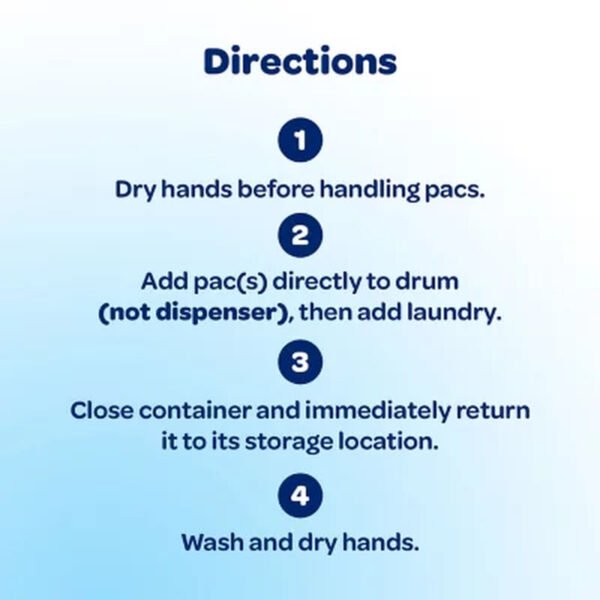All Mighty Pacs Laundry Detergent, Free Clear for Sensitive Skin (120 Ct.) - Brands For Less USA