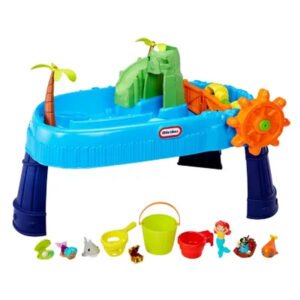 Little Tikes Treasure Island Water Table - Including 10 Accessories