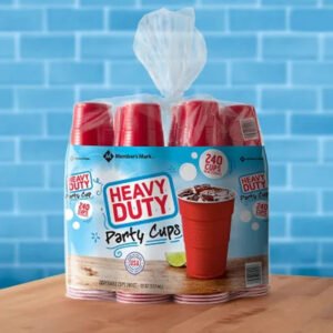 Member'S Mark Heavy-Duty Red Cups (18 Oz., 240 Ct.) - Brands For Less USA