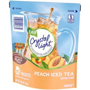 Crystal Light Peach Iced Tea Powdered Drink Mix (4.55 Oz.)