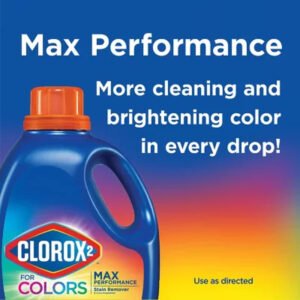 Clorox 2 for Colors - Max Performance Stain Remover and Color Brightener (112.75 Fl. Oz.) - Brands For Less USA