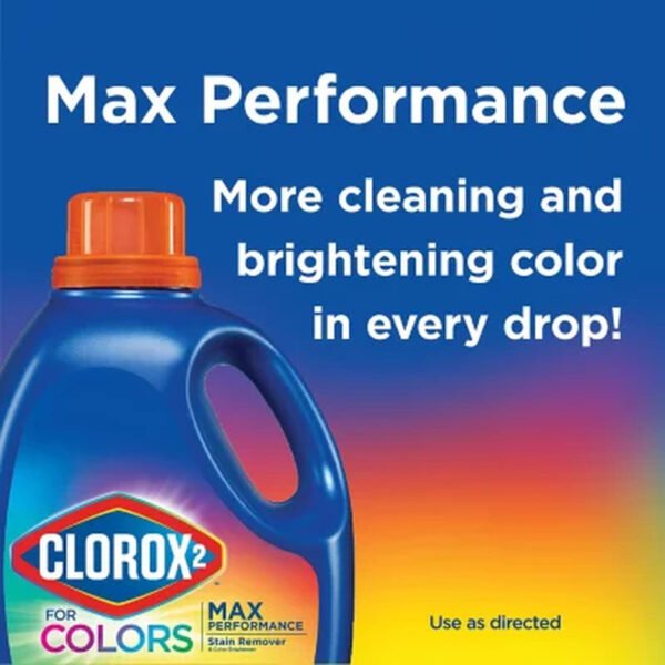 Clorox 2 for Colors - Max Performance Stain Remover and Color Brightener (112.75 Fl. Oz.) - Brands For Less USA