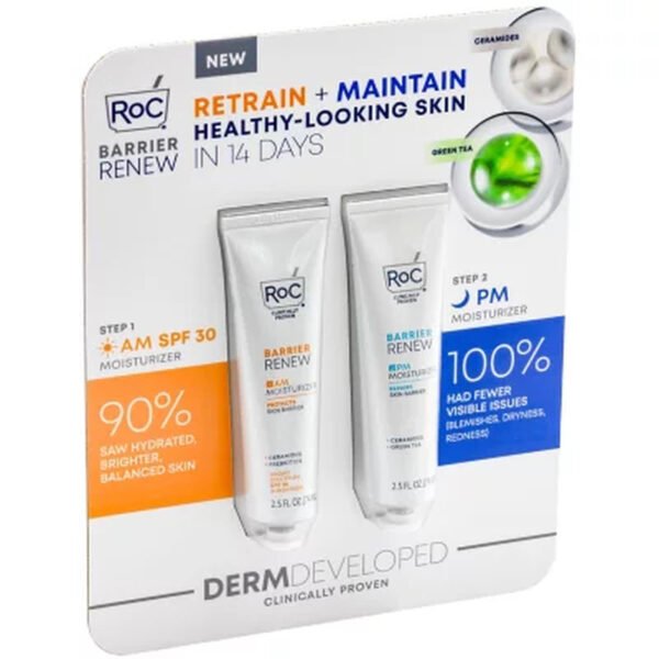 Roc Barrier Renew AM + PM Moisturizer Pack (2.5 Oz., 2 Pk.) - Brands For Less USA