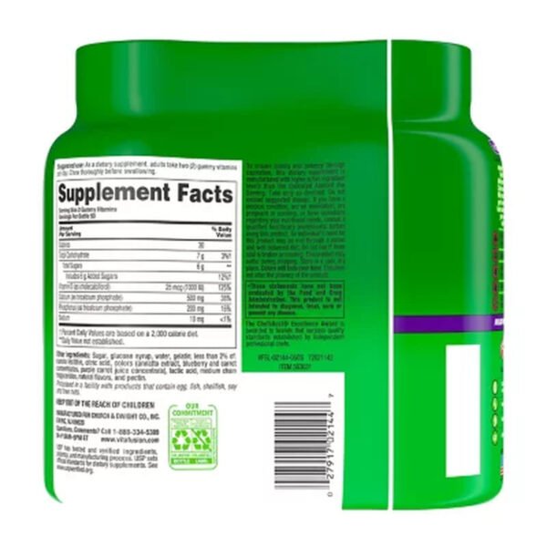 Vitafusion Calcium + D3 Vitamin Gummies (200 Ct.) - Brands For Less USA