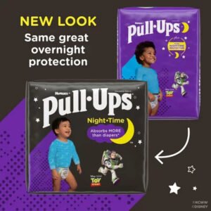 Pull-Ups Nighttime Potty Training Pants for Boys (Sizes: 2T-4T)