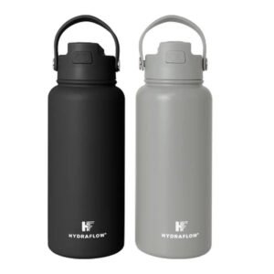 Hydraflow 34-Oz. Hybrid Double Wall Stainless Steel Bottle , 2 Pack (Assorted Colors)