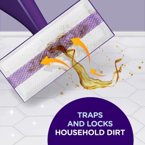 Swiffer Wetjet Refill Pack, Lavender (32 Pads + 2 Bottles) - Brands For Less USA
