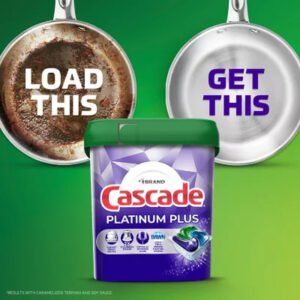 Cascade Platinum plus Actionpacs Dishwasher Detergent Pacs, Fresh Scent (81 Ct.) - Brands For Less USA