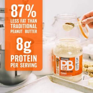 Pbfit All-Natural Gluten-Free Peanut Butter Powder (30 Oz.) - Brands For Less USA