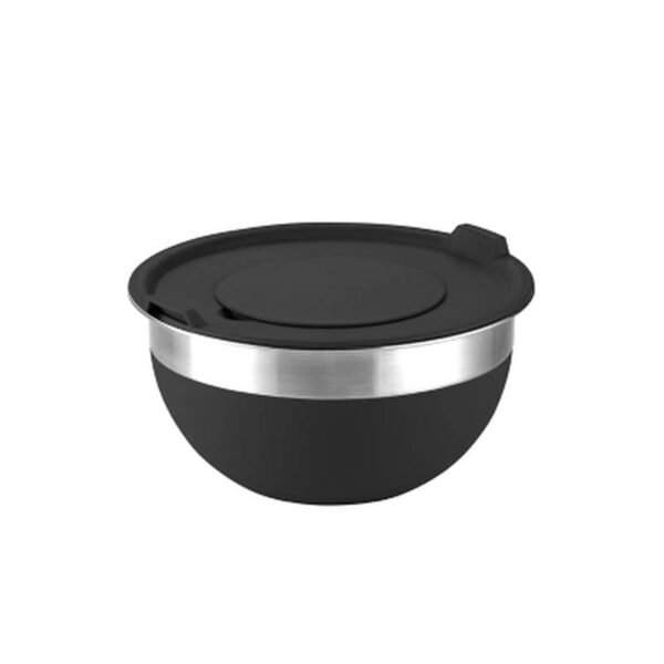 Tramontina 10-Piece Stainless Steel Mixing Bowls, Covers & Graters Included (Assorted Colors)