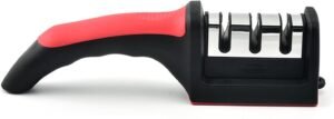 4-in-1 Knife Sharpener, Restore and Polish Blades with Ease, Perfect for Kitchen and Hunting Knives