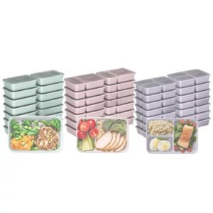 Bentgo 90 Piece Meal Prep Set (Assorted Colors)