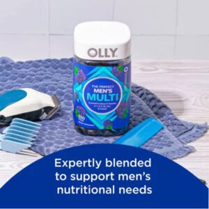 OLLY Men'S Multivitamin Gummy, Blackberry (200 Ct.) - Brands For Less USA