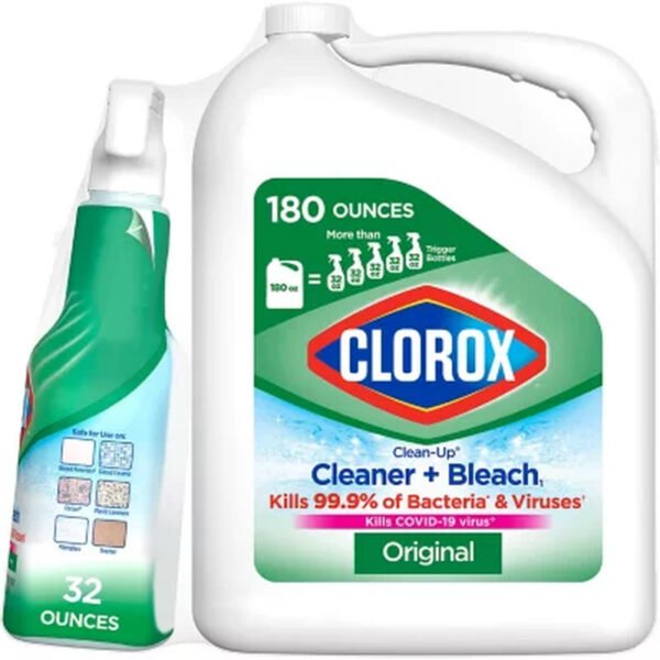 Clorox Clean-Up All-Purpose Cleaner + Bleach, Original (Spray + Refill) - Brands For Less USA
