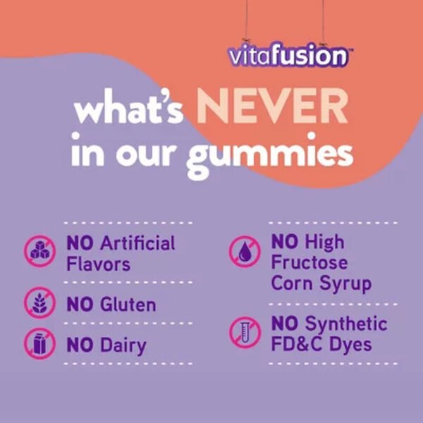 Vitafusion Calcium + D3 Vitamin Gummies (200 Ct.) - Brands For Less USA