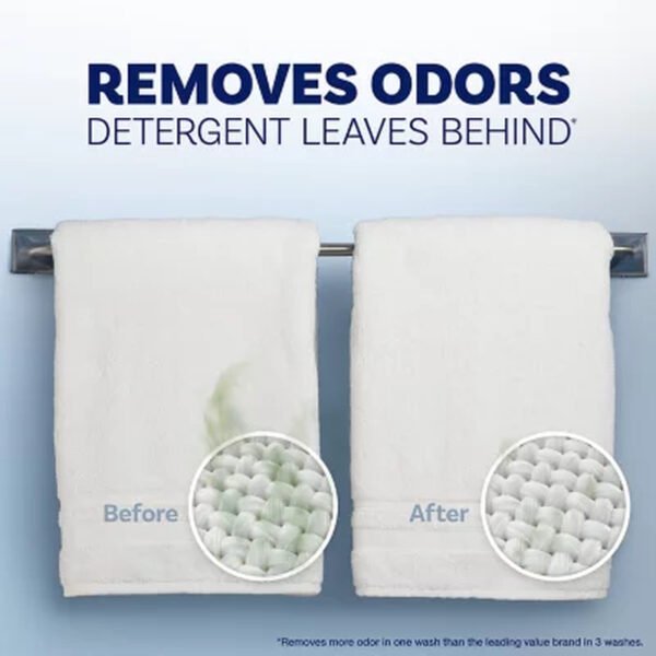 Downy Rinse & Refresh Laundry Odor Remover and Fabric Softener, Cool Cotton, (3 Pk., 76.5 Fl. Oz.) - Brands For Less USA
