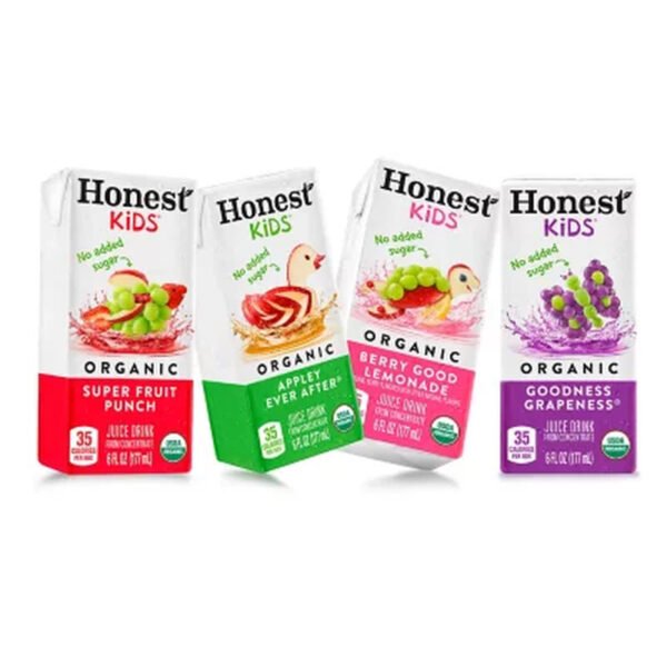 Honest Kids Organic Fruit Juice Drink Boxes Variety Pack (6 Oz., 40 Pk.)