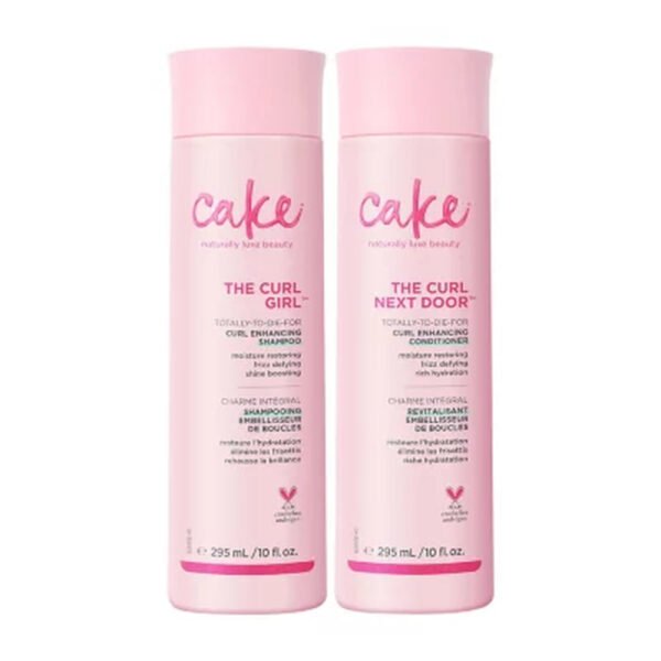 Cake Beauty Curl Girl Shampoo and Curl Next Door Conditioner (10 Fl. Oz. 2 Pk.) - Brands For Less USA