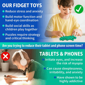 (50 Pcs) Fidget Toys Pack Poppers Pop It Its Popit Toy Popitsfidgets Popping Set, Autism Sensory Travel Toys Autistic Toddlers 1-3 Kids Gift Girls Treasure Box Mini Poppet Figit Package Figetget ADHD - Brands For Less USA