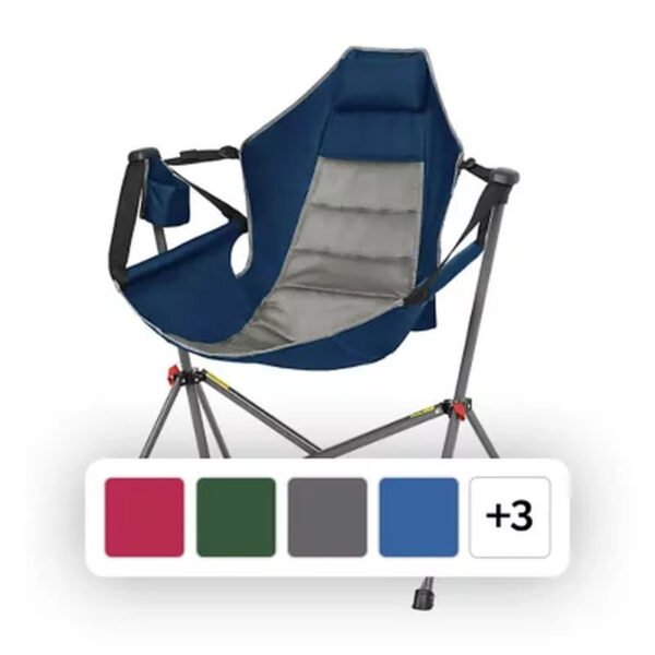 Member'S Mark Swing Lounger Camp Chair, 300 Lbs. Capacity (Assorted Colors)