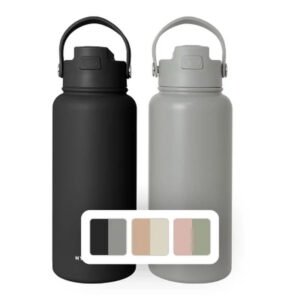 Hydraflow 34-Oz. Hybrid Double Wall Stainless Steel Bottle , 2 Pack (Assorted Colors)