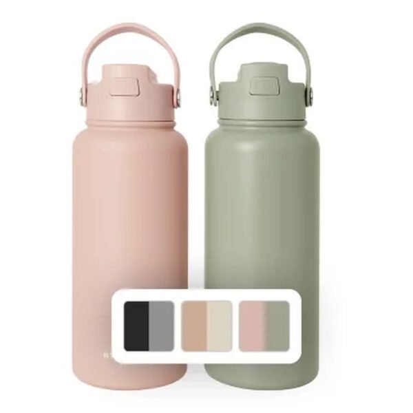 Hydraflow 34-Oz. Hybrid Double Wall Stainless Steel Bottle , 2 Pack (Assorted Colors)