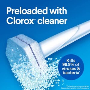 Clorox Toiletwand Disposable Toilet Cleaning System (1 Toiletwand Handle + 36 Disinfecting Refills) - Brands For Less USA