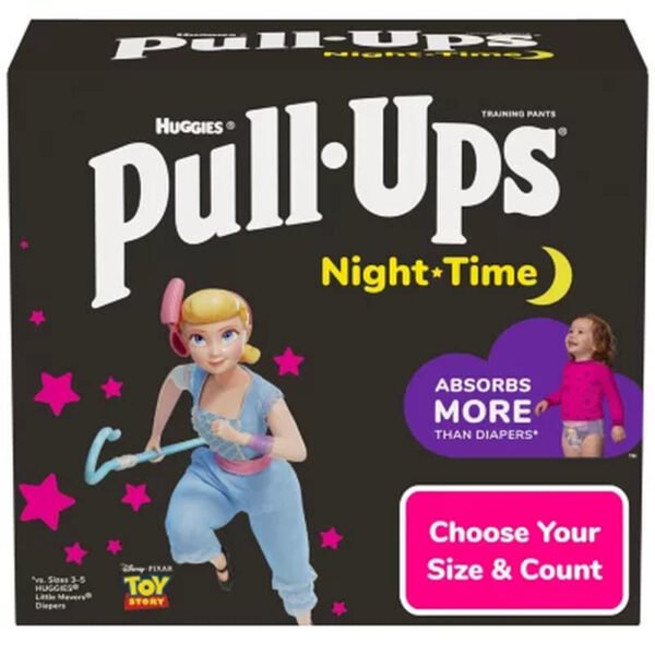 Pull-Ups Night-Time Potty Training Pants for Girls (Sizes: 2T-4T)