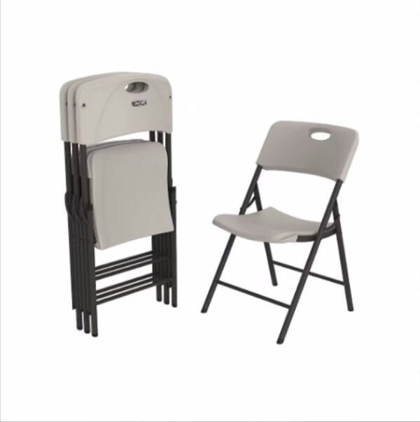 Lifetime Folding Chair - Almond