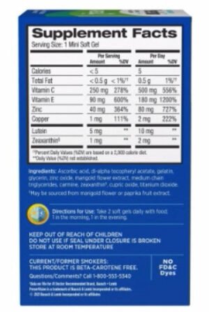 PreserVision AREDS 2 Eye Vitamin & Mineral with OCUSorb, Contains Lutein & Zeaxanthin, 140 Softgels