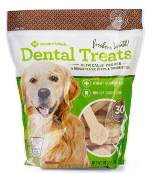 Member's Mark Dental Chew Treats for Dogs, 60 oz.