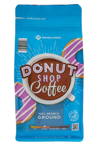 Member's Mark Medium Roast Ground Coffee, Donut Shop, 40 oz.