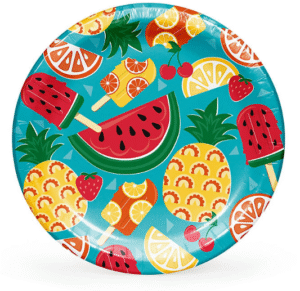 Member's Mark Tasty Fruit Summer Dinner Paper Plates, 10", 85 ct.