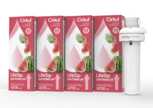Cirkul LifeSip Watermelon Flavor Cartridge, Drink Mix, 4-Pack