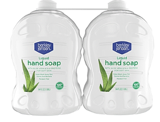 "Berkley Jensen Liquid Hand Soap with Aloe Vera, 2 ct./64 oz. "