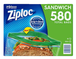 Ziploc Seal Top Sandwich Bags, 580 ct.