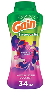 Gain Fireworks In-Wash Scent Booster Beads, 34 oz. - Moonlight Breeze