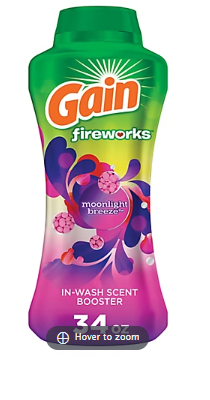 Gain Fireworks In-Wash Scent Booster Beads, 34 oz. - Moonlight Breeze