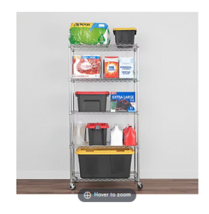 SafeRacks 18" x 36" x 72" 5-Tier Wire Shelving