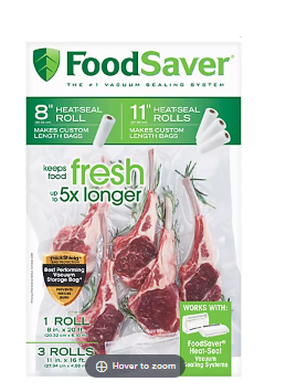 FoodSaver Vacuum Packaging Rolls, 4 pk.