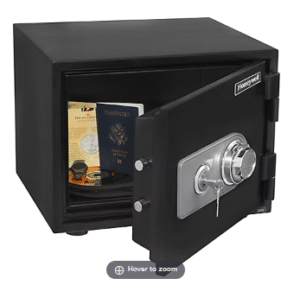 Honeywell 0.52-Cu.-Ft. Fire and Security Safe with Combination Dial/Key Lock